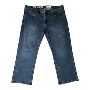 TK Axel SLIM BOOT W. 40 L. 30 men’s Dark Blue Relaxed Jeans